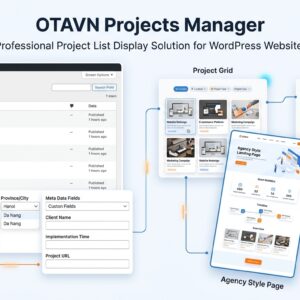 Plugin Quản Lý Dự Án WordPress – OTAVN Projects Manager (hiển thị các dự án đã triển khai)